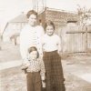 Margaret Slowgrove with family, Underwood St, Botany